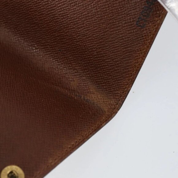 LOUIS VUITTON Monogram Porto Cartes Crdit Pression Card Case M60937 Auth th6343 - Picture 10 of 16